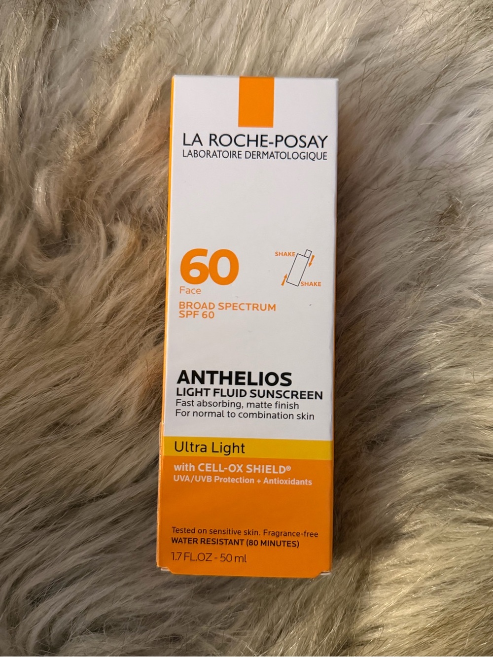 La Roche-Posay Anthelios SPF 60 Face Sunscreen - White & Orange